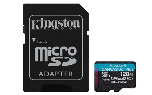 [SDCG4/128GB] KINGSTON TECHNOLOGY CANVAS GO! PLUS 128 GB MICROSD UHS-I CLASE 10