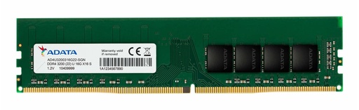 [AD4U320088G22-SGN] ADATA AD4U320088G22-SGN MÓDULO DE MEMORIA 8 GB 1 X 8 GB DDR4 288-PIN DIMM
