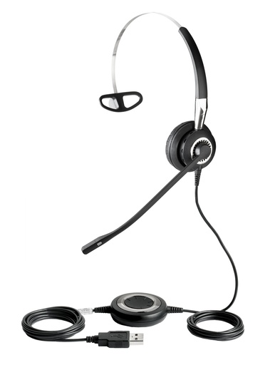 [2496-823-105] JABRA BIZ 2400 MS USB MONO AURICULARES ALÁMBRICO DIADEMA OFICINA/CENTRO DE LLAMADAS NEGRO