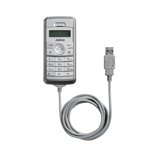 [7521-09] JABRA DIAL 520 OC AURICULARES ALÁMBRICO OFICINA/CENTRO DE LLAMADAS BLUETOOTH PLATA