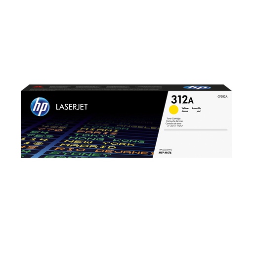 [CF382A] HP CARTUCHO DE TÓNER LASERJET 312A, AMARILLO