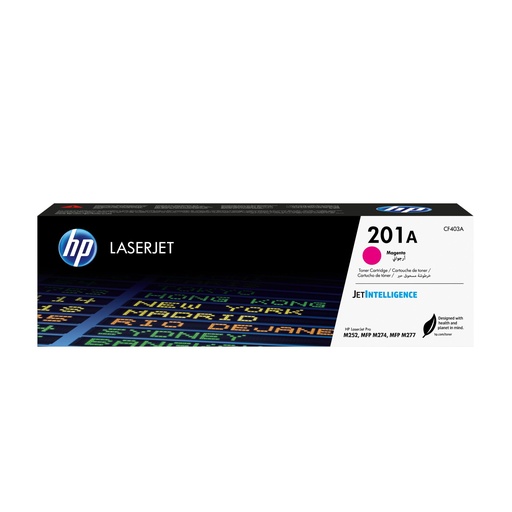 [CF403A] HP CARTUCHO DE TÓNER ORIGINAL LASERJET 201A MAGENTA