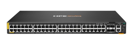 [JL728B] HEWLETT PACKARD ENTERPRISE HPE ARUBA NETWORKING CX 6200F 48G CLASS-4 POE 4SFP+ 740W SWITCH