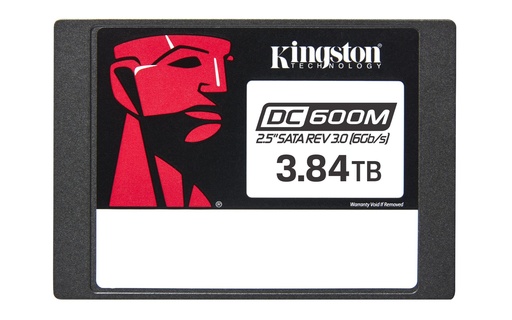 [SEDC600M/3840G] KINGSTON TECHNOLOGY DC600M 3,84 TB 2.5″ SERIAL ATA III 3D TLC NAND