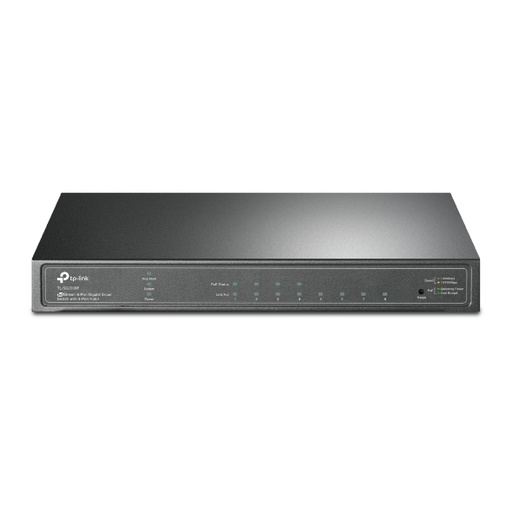 [TL-SG2008P] TP LINK TP-LINK JETSTREAM TL-SG2008P DISPOSITIVO DE REDES GESTIONADO L2/L2+ GIGABIT ETHERNET (10/100/1000) ENERGÍA SOBRE ETHERNET (POE) NEGRO