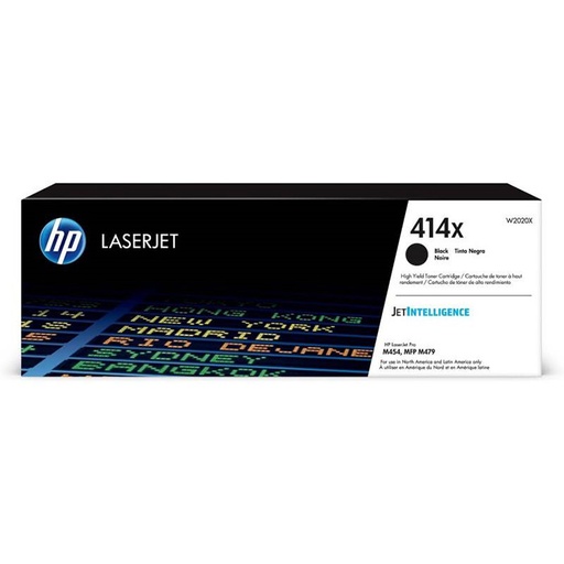 [W2020X] HP 414X BLACK LASERJET TONER CARTRIDGE