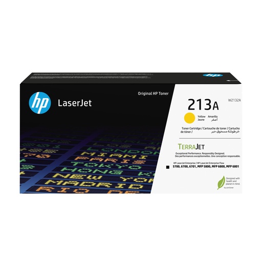 [W2132A] TÓNER AMARILLO HP LASERJET 213A