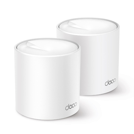 [Deco-X50(2-pack)] TP LINK TP-LINK DECO X50 (2-PACK) DOBLE BANDA (2,4 GHZ / 5 GHZ) WI-FI 6 (802.11AX) BLANCO 3 INTERNO