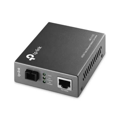 [MC111CS] TP LINK TP-LINK OMADA MC111CS CONVERTIDOR DE RED 100 MBIT/S MODO ÚNICO NEGRO