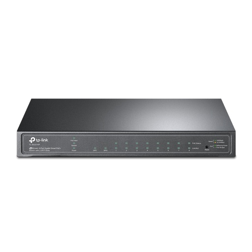 [TL-SG2210P] TP LINK TP-LINK JETSTREAM TL-SG2210P DISPOSITIVO DE REDES GESTIONADO L2/L4 GIGABIT ETHERNET (10/100/1000) ENERGÍA SOBRE ETHERNET (POE) NEGRO