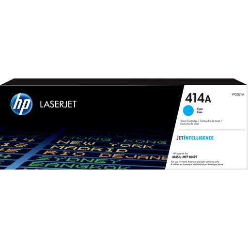[W2021A] HP TONER 414A CIAN LASERJET ORIGINAL (W2021A) PG 2100
