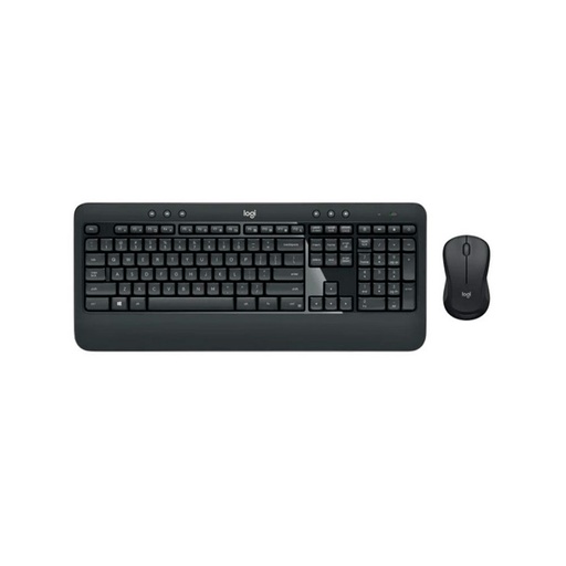 [920-008673] LOGITECH COMBO TECLADO/MOUSE MK540 ESPAÑOL INALÁMBRICO RECEPTOR USB COMPATIBLE WIN-UNIFYING ANTIDERRAMESGARANTÍA 1 AÑO - NEGRO