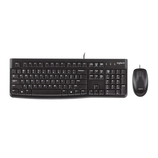 [920-004428] LOGITECH COMBO TECLADO + MOUSE MK120 ALAMBRICO USB