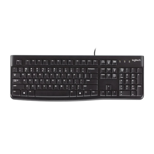 [920-004422] LOGITECH TECLADO K120, USB, ALÁMBRICO, NEGRO (ESPAÑOL)